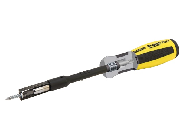 FatMax® Clip-N-Grip Multibit Screwdriver STA969188 - Image 2