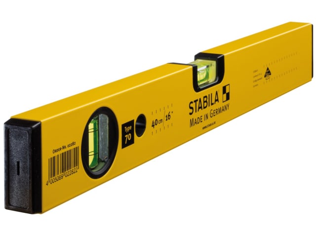70-40 Single Plumb Spirit Level 2 Vial 40cm STB7040