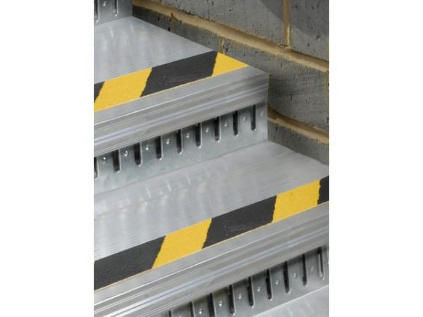 Anti-Slip Tape 50mm x 3m Black & Yellow Hazard SYLASTBLY - Image 2
