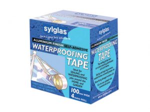 Aluminium Finish Waterproofing Tape 50mm x 4m SYLAT50