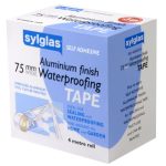 Aluminium Finish Waterproofing Tape 75mm x 4m SYLAT75
