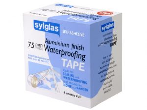Aluminium Finish Waterproofing Tape 75mm x 4m SYLAT75