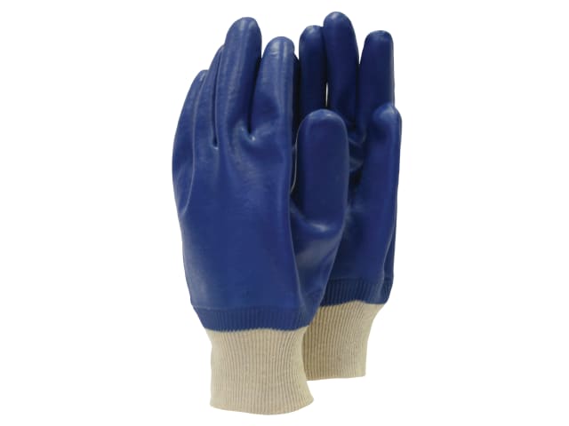 TGL402 Men's PVC Knit Wrist Gloves T/CTGL402