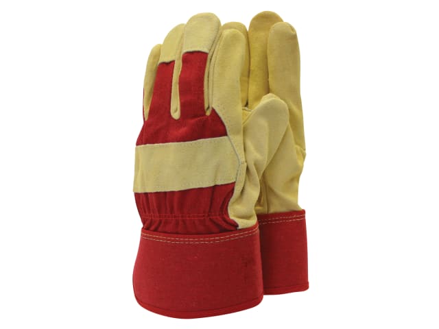 TGL412 Men's Fleece Lined Leather Palm Gloves T/CTGL412