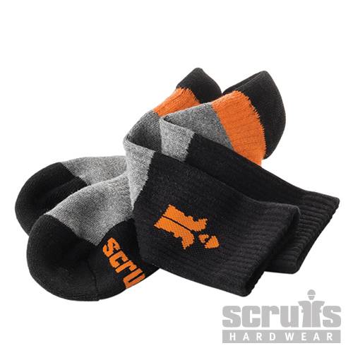 Trade Socks 3pk Size 10 - 13 / 44 - 48 T53548