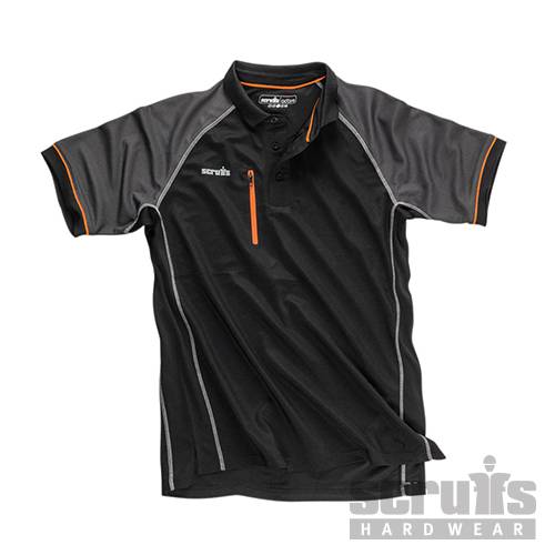 Trade Active Polo Black XXL T54438