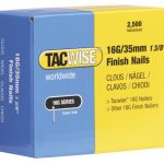16 Gauge Straight Finish Nails 38mm Pack 2500 TAC0296