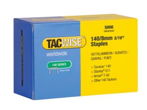 140 Galvanised Staples 8mm (Pack 5000) TAC0341