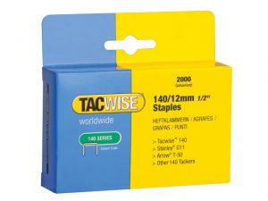 140 Heavy-Duty Staples 12mm (Type T50 G) (Pack 2000) TAC0348