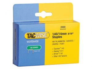 140 Heavy-Duty Staples 14mm (Type T50 G) (Pack 2000) TAC0349