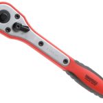 Quick-Release Reversible Ratchet 45 Tooth Fibre Handle - 1/2in Drive TEN1200FRP