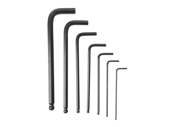 Ball Point Hexagon Key Set - 7 Piece (2.5-10mm) TEN1475 - Image 3