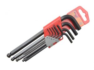 Ball Point Hexagon Key Set -  9 Piece (1.5-10mm) TEN1479MM