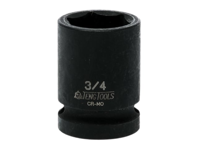 Impact Socket Hexagon 6-Point 1/2in Drive 3/4in TEN920124 - Image 2