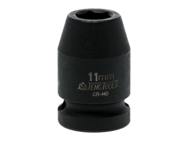 Impact Socket Hexagon 6-Point 1/2in Drive 11mm TEN920511N - Image 2