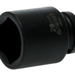 Impact Socket Hexagon 6-Point 1/2in Drive 28mm TEN920528N