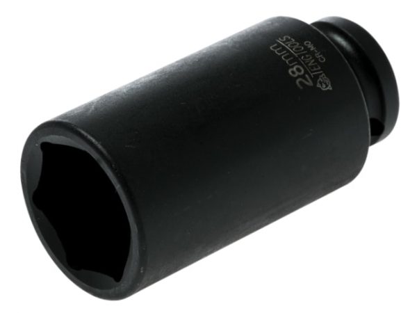 Deep Impact Socket Hexagon 6-Point 1/2in Drive 28mm TEN920628N