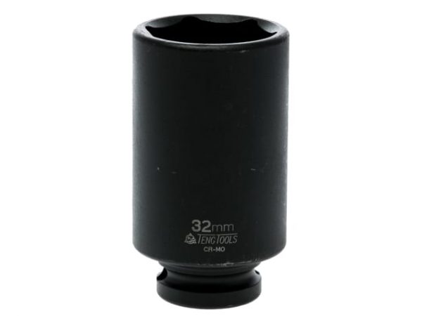 Deep Impact Socket Hexagon 6-Point 1/2in Drive 32mm TEN920632N