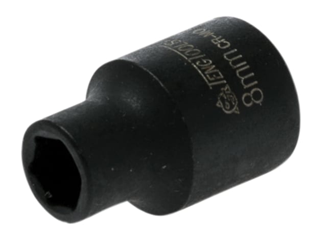 Impact Socket Hexagon 6-Point 3/8in Drive 8mm TEN980508