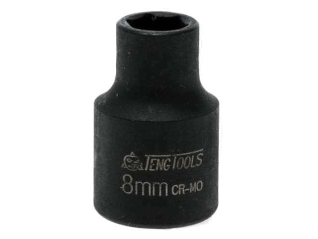 Impact Socket Hexagon 6-Point 3/8in Drive 8mm TEN980508 - Image 2