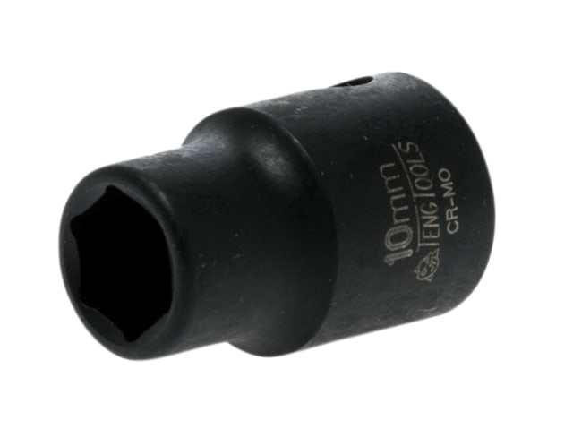 Impact Socket Hexagon 6-Point 3/8in Drive 10mm TEN980510