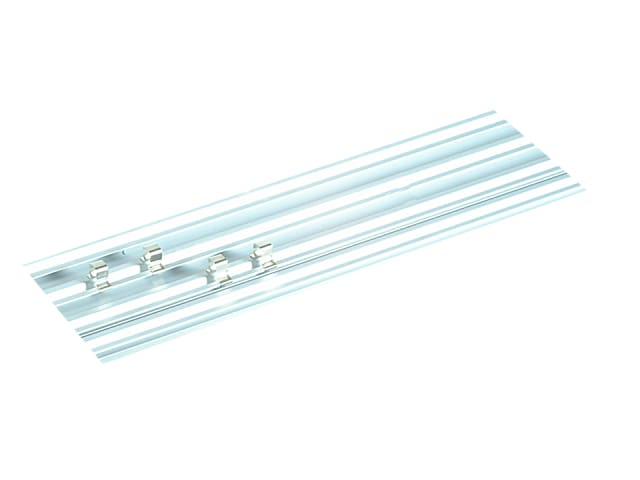 ALU450 45cm Single Track Socket Clip Rail TENALU450