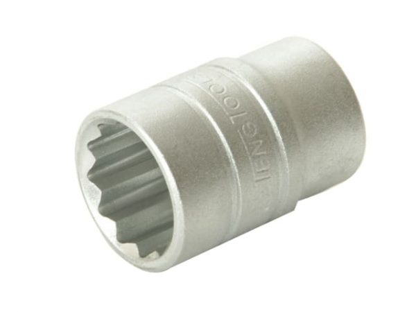 Bi-Hexagon Socket 12-Point Regular A/F 1/2in Drive 5/8in TENM120120