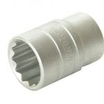 Bi-Hexagon Socket 12-Point Regular A/F 1/2in Drive 1.1/8in TENM120136