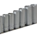 M3807 Socket Clip Rail Set of 7 Metric 3/8in Drive TENM3807