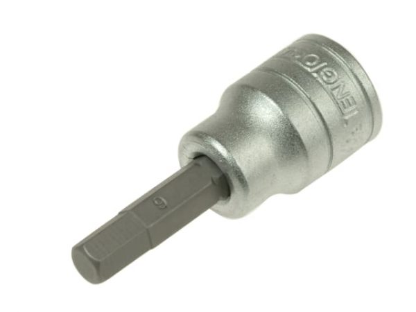 S2 Hex Socket Bit 3/8in Drive 5mm TENM381505
