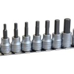 M3812 Socket Clip Rail Hex Socket Metric 3/8in Drive TENM3812