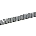 M3816 Socket Clip Rail Set of 16 Metric 3/8in Drive TENM3816