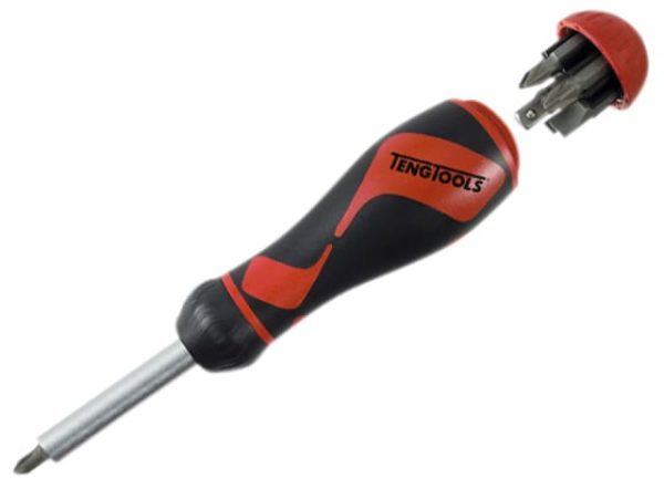 MDR908 Ratchet Driver & Bit Set of 6 TENMDR908