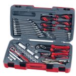 T3848 Socket & Tool Set of 48 Metric & AF 3/8in Drive TENT3848