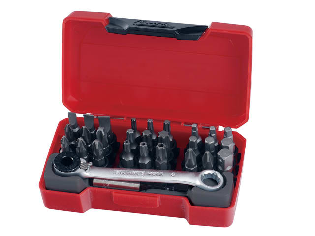 TM029 Socket Bit Set of 29 1/4in Drive TENTM029