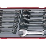 TT6010M Metric Midget Combination Spanner Set -  10 Piece TENTT6010M