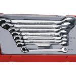 TT6508R Metric Ratchet Combination Spanner Set -  8 Piece TENTT6508R