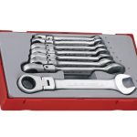 TT6508RF Flexible Ratchet Spanner Set -  8 Piece TENTT6508RF