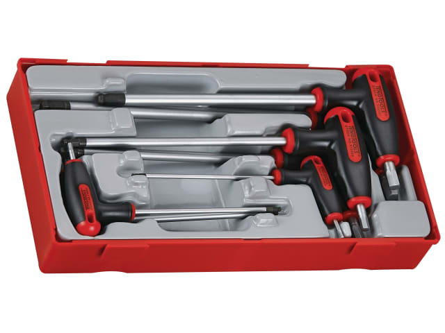 TTHEX7 Metric Hex T-Handle Driver Set - 7 Piece TENTTHEX7