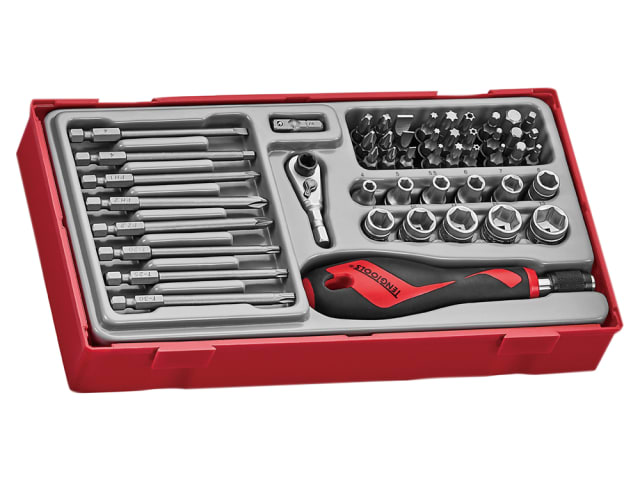 TTMDQ49 Bit & Quick Chuck Driver Set - 49 Piece - 1/4in Drive TENTTMDQ49