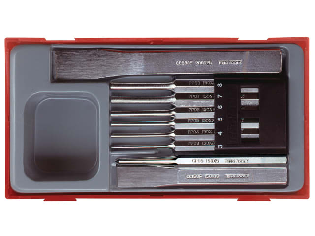 TTPC09 Punch & Chisel Set - 9 Piece TENTTPC09