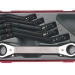 TTRORS Metric Ratchet Ring Spanner Set -  6 Piece TENTTRORS