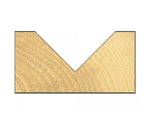 10/11 x 1/2 TCT V-Groove Chamfer 45° 19.0 x 38mm TRE101112TC - Image 2