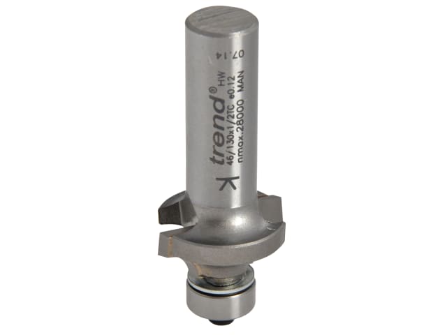 46/130 x 1/4 TCT Bearing Guided Ovolo & Round Over 6.3mm Radius TRE4613014TC