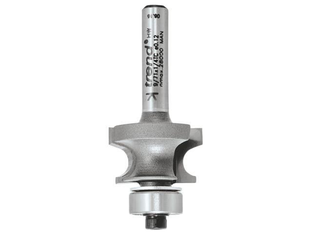 9/71 x 1/4 TCT Bearing Guided Corner Bead Cutter 3.2 Radius TRE97114TC