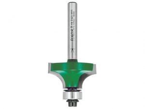 C078 x 1/4 TC Round Over Two Flute Cutter 9.5 x 15.9mm TREC07814TC