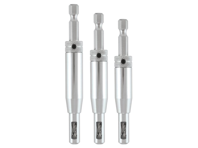 CraftPro Quick-Release Drill Bit Guide Set - 3 Piece TRECRQRDBGS - Image 2