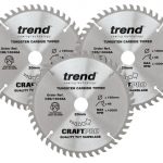 CraftPro Plunge Saw Blade 160 x 20mm x 48T (Pack 3) TRECSB1603P