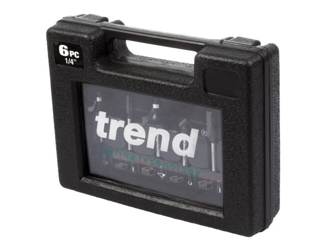 1/4in TCT Router Cutter Set -  6 Piece TRESET6PC14 - Image 3