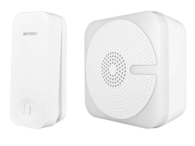 Portable Door Chime with Kinetic Bell Push UNC66385